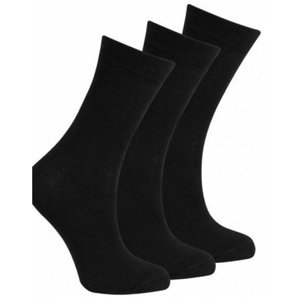 Cotton Black School Sock @ Little'Uns Retail Ltd