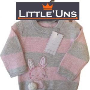 Bunny Jumper in Baby Girls Outfits sold by Little'Uns Retail Ltd