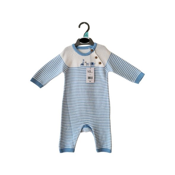 Giraffe Romper in Baby Boy Rompers sold by Little'Uns Retail Ltd