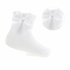 Baby White Ankle Bow Socks @ Little'Uns Retail Ltd