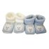 Baby Boys Prince booties With Embroidery @ Little'Uns Retail Ltd