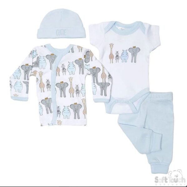 Prem 4 Piece Garment Set ‘Safari’ @ Little'Uns Retail Ltd