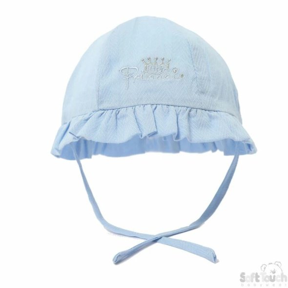 Summer Hat W/ Little Prince Emblem @ Little'Uns Retail Ltd