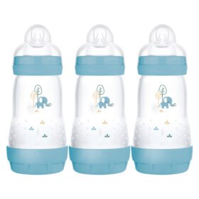 Mam Easy Start Anti-colic Bottle Blue 260ml 3pk