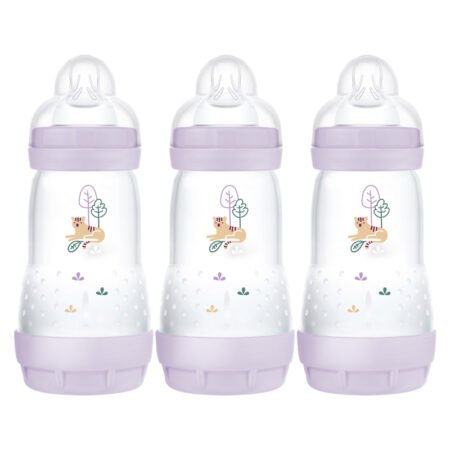 Mam Easy Start Anti-colic Bottle Pink 260ml 3pk