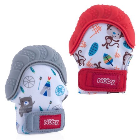 Nuby Teething Mitt @ Little'Uns Retail Ltd