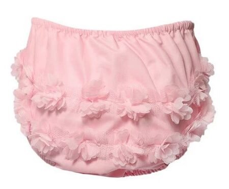 PINK COTTON FRILLY PANTS (NB-18 MONTHS) @ Little'Uns Retail Ltd