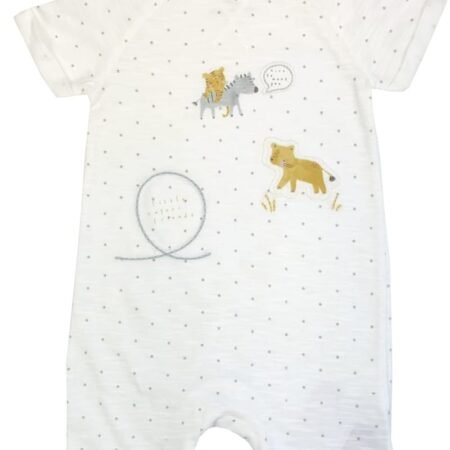 Safari Friends Romper @ Little'Uns Retail Ltd