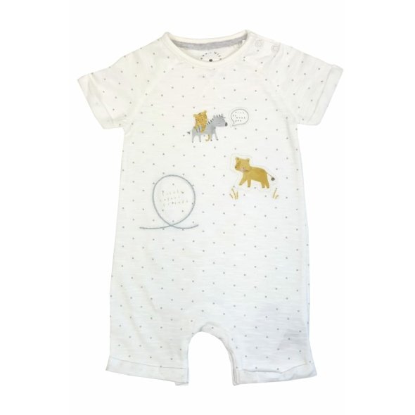 Safari Friends Romper @ Little'Uns Retail Ltd