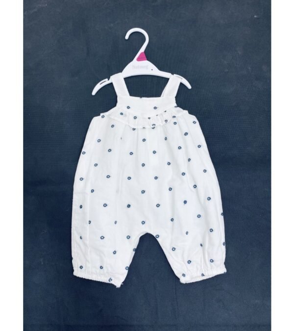 Baby Girls ‘Spotted’ Romper @ Little'Uns Retail Ltd