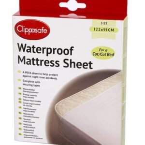 WATERPROOF MATTRESS SHEET- COT/COT BED @ Little'Uns Retail Ltd