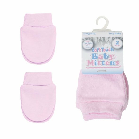 PREMATURE 2 PACK BABY MITTENS @ Little'Uns Retail Ltd