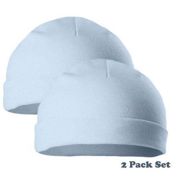 2 PACK PREMATURE BLUE HAT @ Little'Uns Retail Ltd