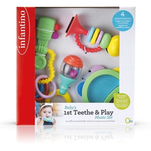 Infantino Baby's 1st Teethe & Play Music Set