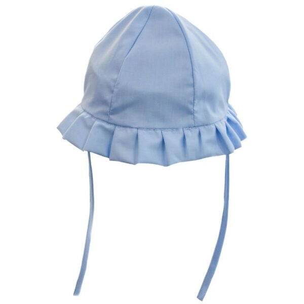 BLUE PLAIN CLOCHE HAT @ Little'Uns Retail Ltd