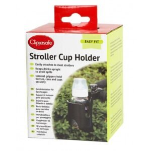 CLIPPASAFE STROLLER CUP HOLDER @ Little'Uns Retail Ltd