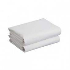 Cuddles Sheets Cotbed White Pack Of Two @ Little'Uns Retail Ltd