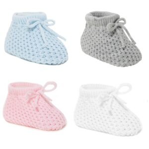 Acrylic Baby Bootees @ Little'Uns Retail Ltd