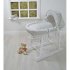 Cuddles Moses Basket Grey Dimple on White Wicker @ Little'Uns Retail Ltd