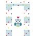 Mollydoo Baby Changing Mat Love Owl @ Little'Uns Retail Ltd