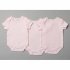 3pk Pink Short Sleeve Bodysuit @ Little'Uns Retail Ltd