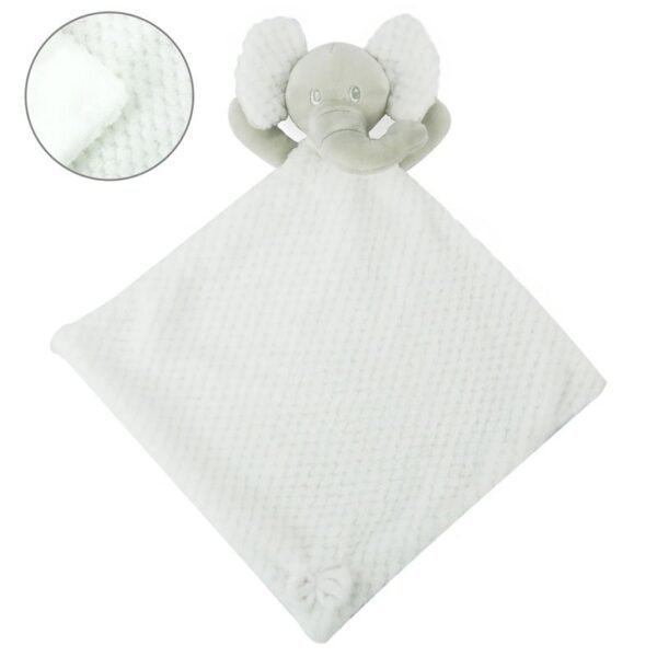 White Waffle Elephant Comforter @ Little'Uns Retail Ltd