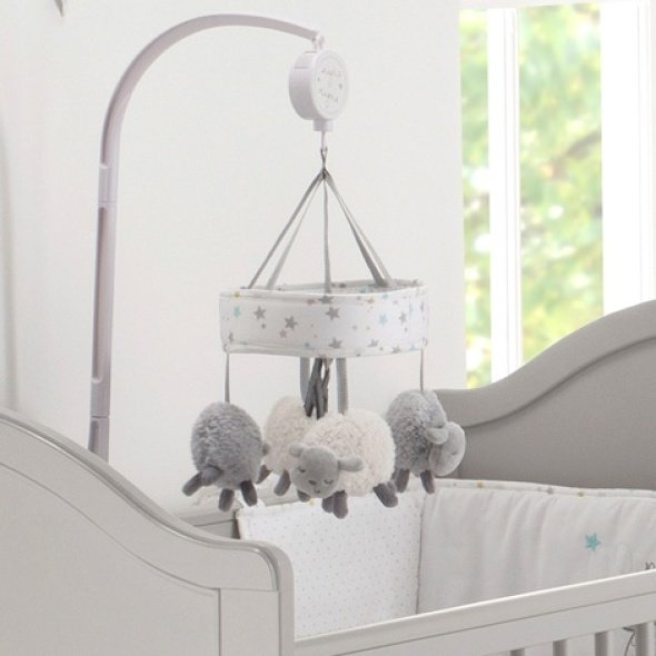 Silvercloud Counting Sheep Cot Mobile