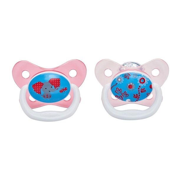 Dr Brown’s PreVent Soother Pink 6-12m 2Pk @ Little'Uns Retail Ltd