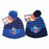 Official Boys Fireman Sam Knitted Hat With Pom Pom