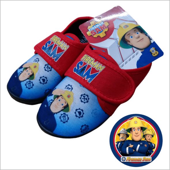 Fireman Sam Slippers @ Little'Uns Retail Ltd