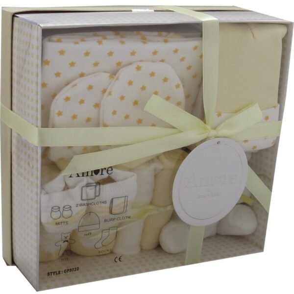 Lemon 7 Piece Luxury Boxed Gift Set (0-3 Months) @ Little'Uns Retail Ltd