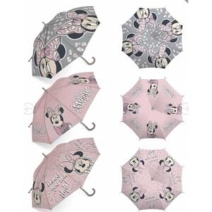 Girls Minnie Mouse Umbrella @ Little'Uns Retail Ltd