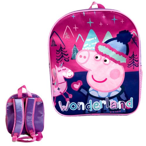 Official Peppa Pig Premium Backpack Wonderland @ Little'Uns Retail Ltd