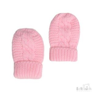 Pink Winter Mittens @ Little'Uns Retail Ltd