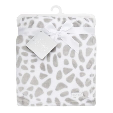 Baby Giraffe Print Plush Blanket @ Little'Uns Retail Ltd