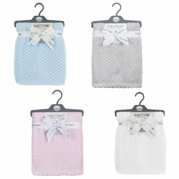 Luxury Waffle Blanket @ Little'Uns Retail Ltd