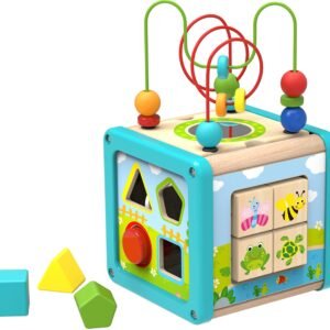 Wooden Play Cube @ Little'Uns Retail Ltd