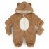 Bear Cotton Lined Faux Snowsuit @ Little'Uns Retail Ltd