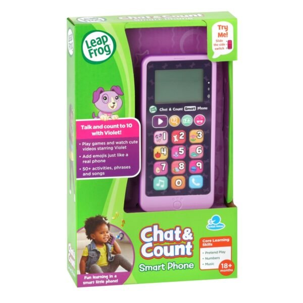 Leap Frog Chat & Count Smart Phone Violet