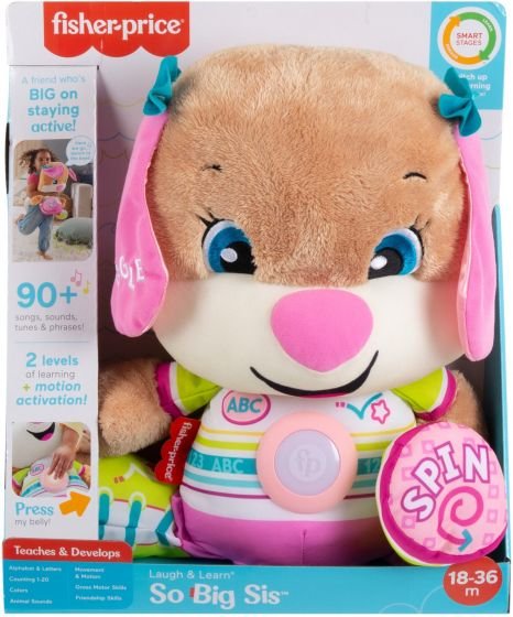 Fisher Price Laugh & Learn So Big Sis-qe @ Little'Uns Retail Ltd