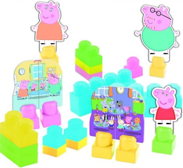 Peppa Pig Backpack With Blocks @ Little'Uns Retail Ltd