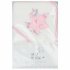 Baby Pink Elephant Hooded Towel/robe