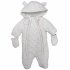 Rock A Bye Baby Pale Pink Quilted Snowsuit