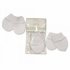 Baby 2 Pack Scratch Mittens – White @ Little'Uns Retail Ltd