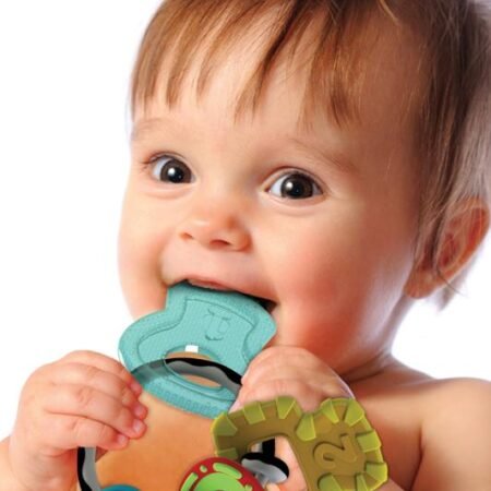 Infantino Go Gaga Slide & Chew Teether Keys