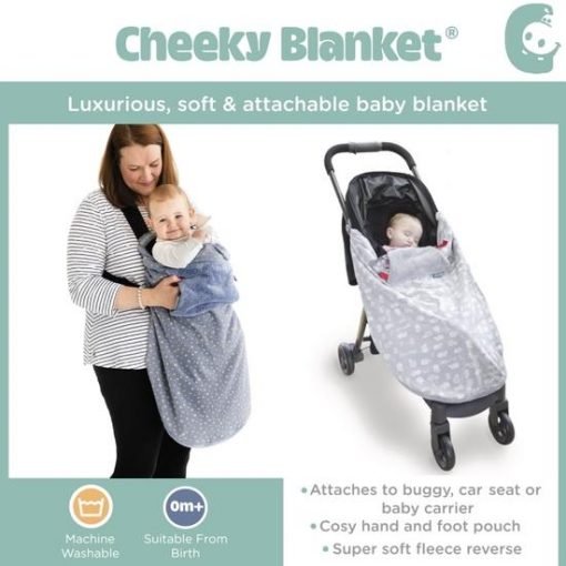 Baby Travel Blanket – Botanical Bloom @ Little'Uns Retail Ltd