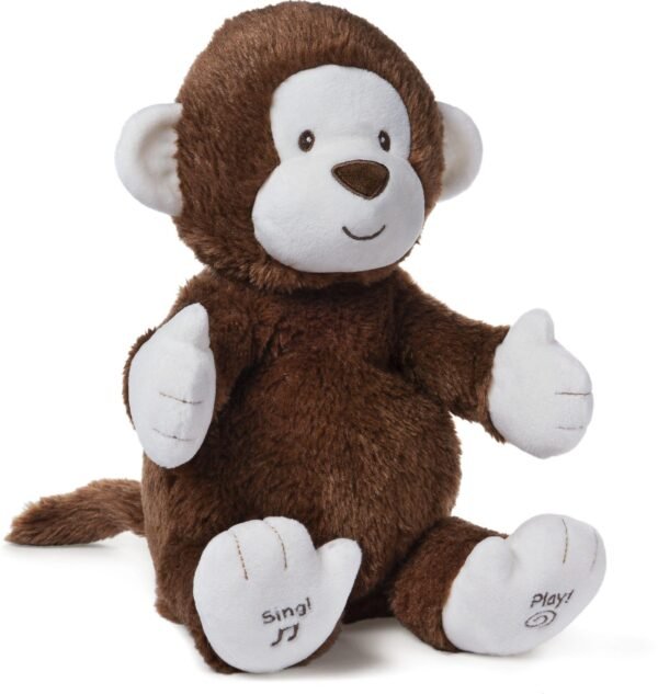 Gund Baby Clappy The Animated Monkey @ Little'Uns Retail Ltd