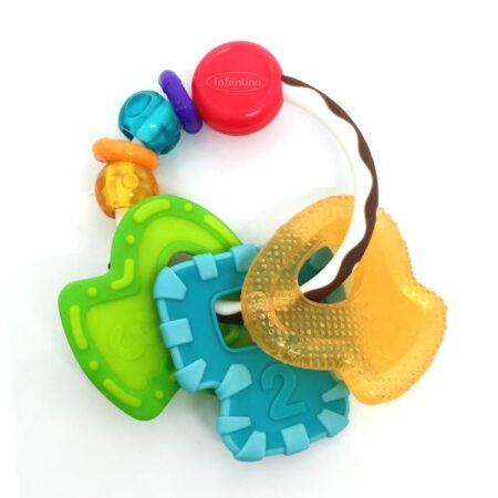 Infantino Go Gaga Slide & Chew Teether Keys