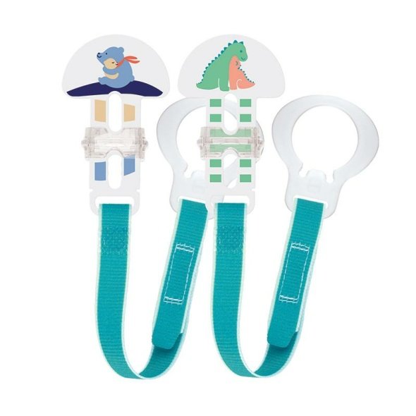 Mam Clip I Love Blue 2pk