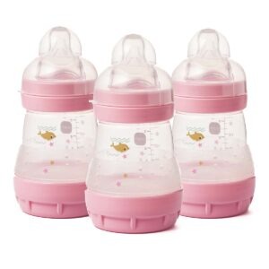 Mam Easy Start Anti-Colic Bottle Lilac 160ml 3pk